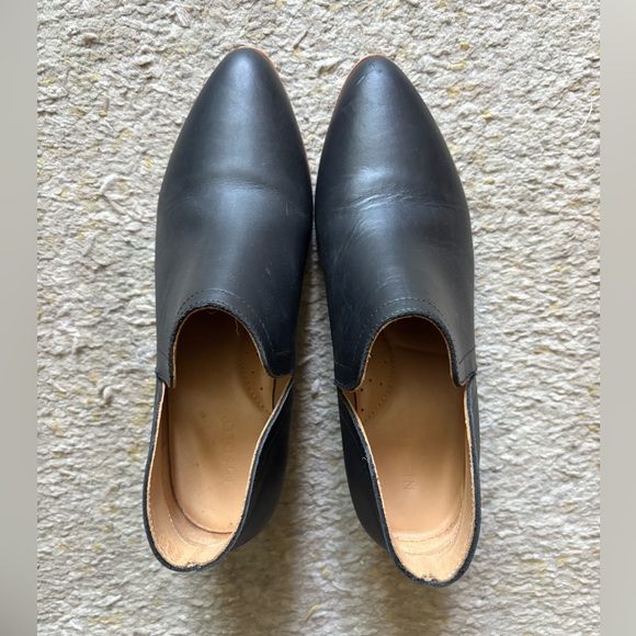 Nisolo Leather Pointed Toe Booties Size 8 - Picture 3 of 7